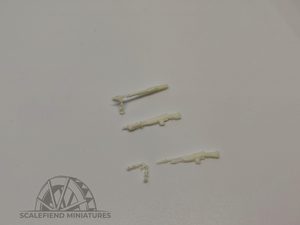 1/72 US Browning Automatic Rifles (BAR) x8 - small arms set