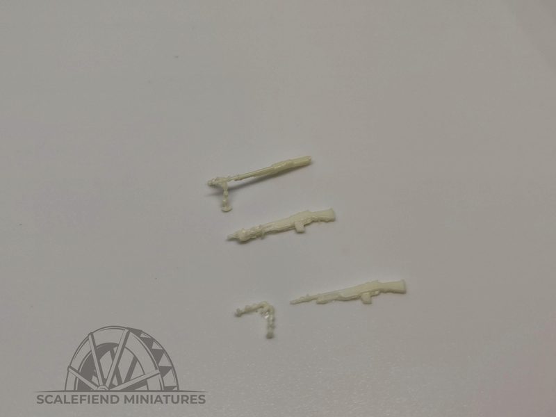 1/72 US Browning Automatic Rifles (BAR) x8 - small arms set