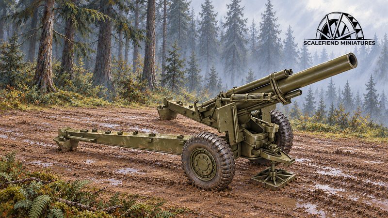 1/72 US M1 155mm Howitzer