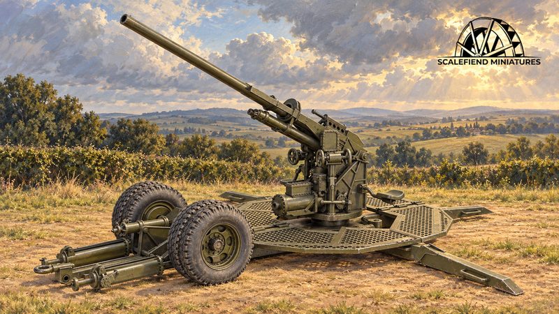 1/72 US M1/M2 90mm AA gun
