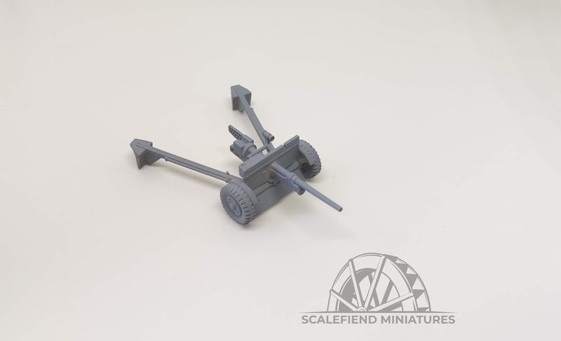 1/72 US M3 37mm anti-tank gun