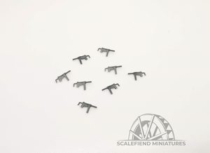 1/72 US M3 Grease gun sub-machine gun x8