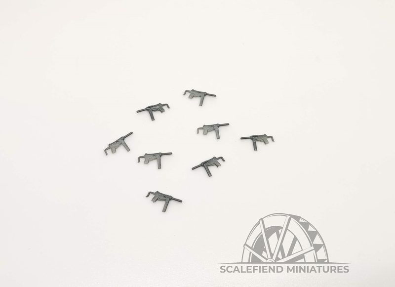 1/72 US M3 Grease gun sub-machine gun x8