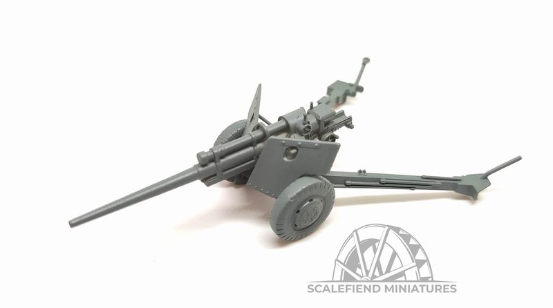 1/72 US M5 anti-tank gun