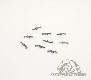 1/72 US Thompson with drum magazine x8