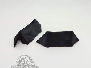 1/72 US WWII Infantry Pup Tent x2