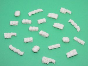1/72 Vehicle bustowage bulk pack- tarps and bedrolls - pk3