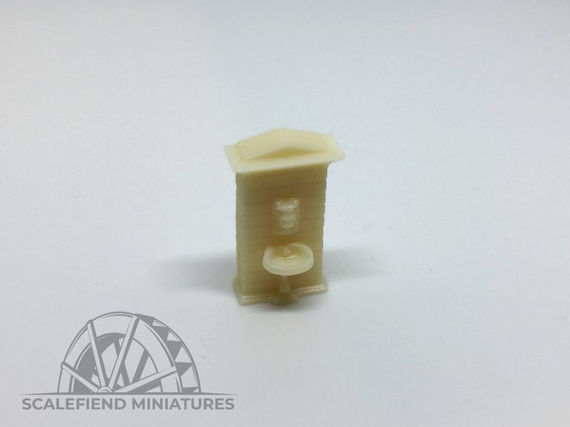 1/72 Wall Fountain - Terrain accessory