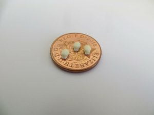 1/72 WW2 German Army M43 Field Cap - set of 10 - stowage detailing set