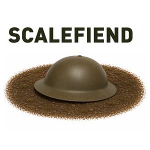 1/72 WWII British Steel Brodie Helmet x8
