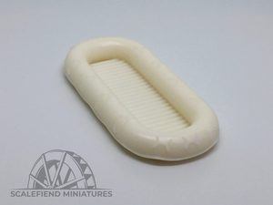 1/100 (15mm) WWII German Flossacke 34 Assault Pontoon Inflatable Boat