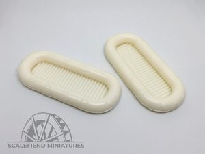 1/72 WWII German Flossacke 34 Assault Pontoon Inflatable Boat x2