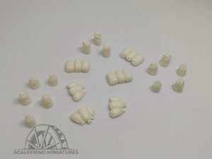 1/72 WWII stowage bags and sacks for vehicles etc- pk8
