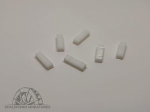 1/72 WWII US 105mm ammunition crates