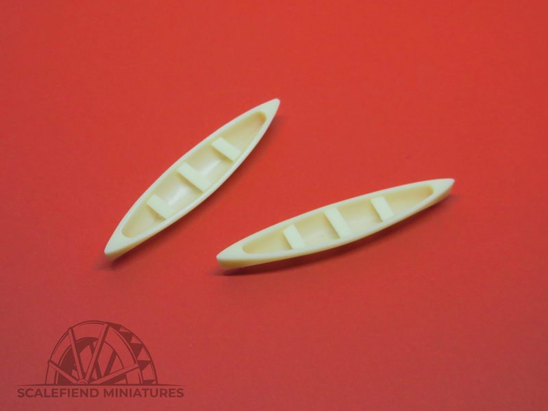 1/87 (HO) canoes x2