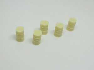 20mm 1/72 - 5 x Fuel drums / barrels