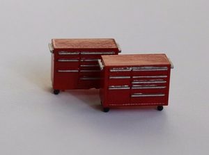 HO Scale 2x Snap-On Toolbox