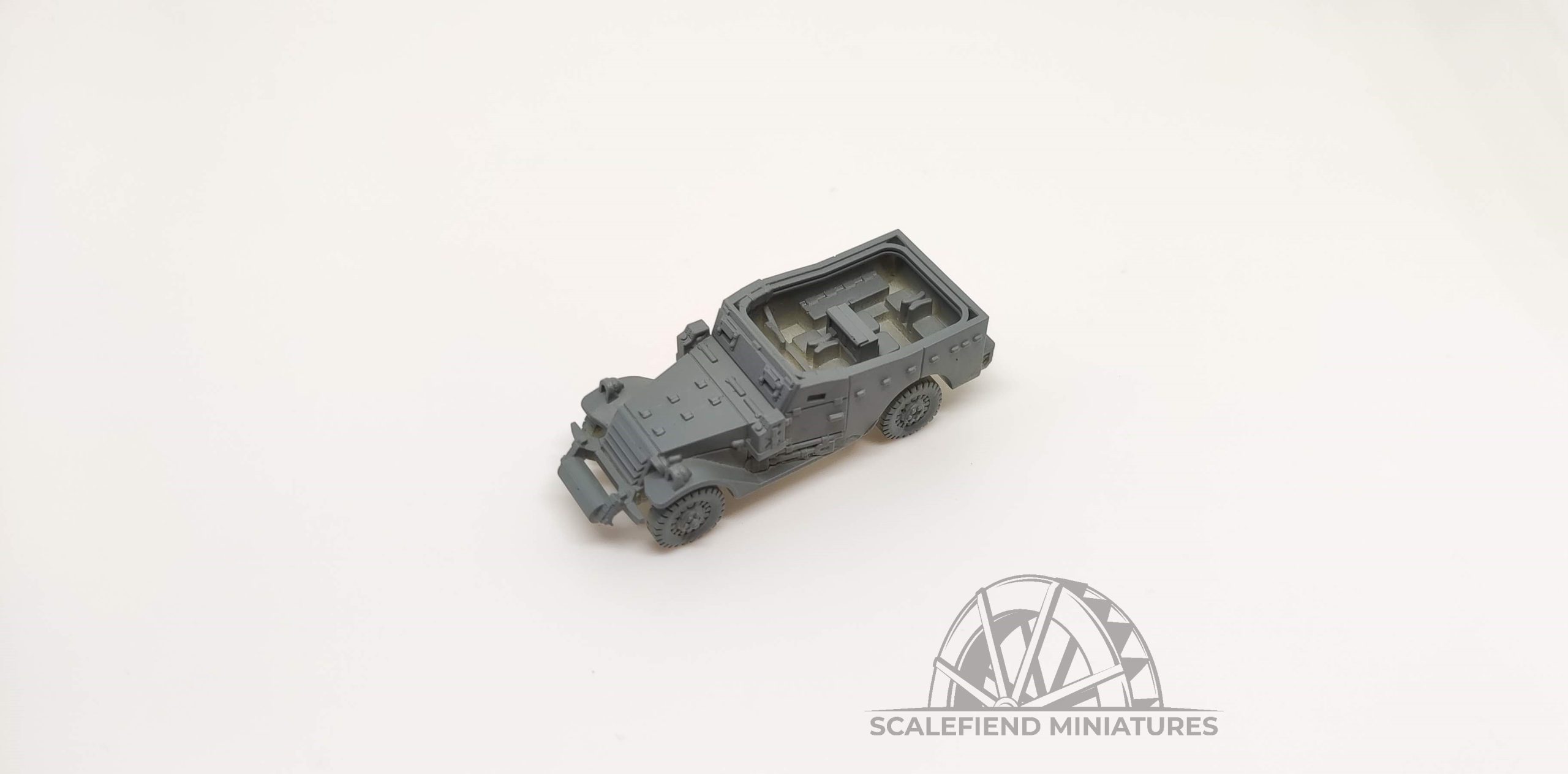 1/100 (15mm) Allied M3A1 Scout Car | White Scout Car image 1