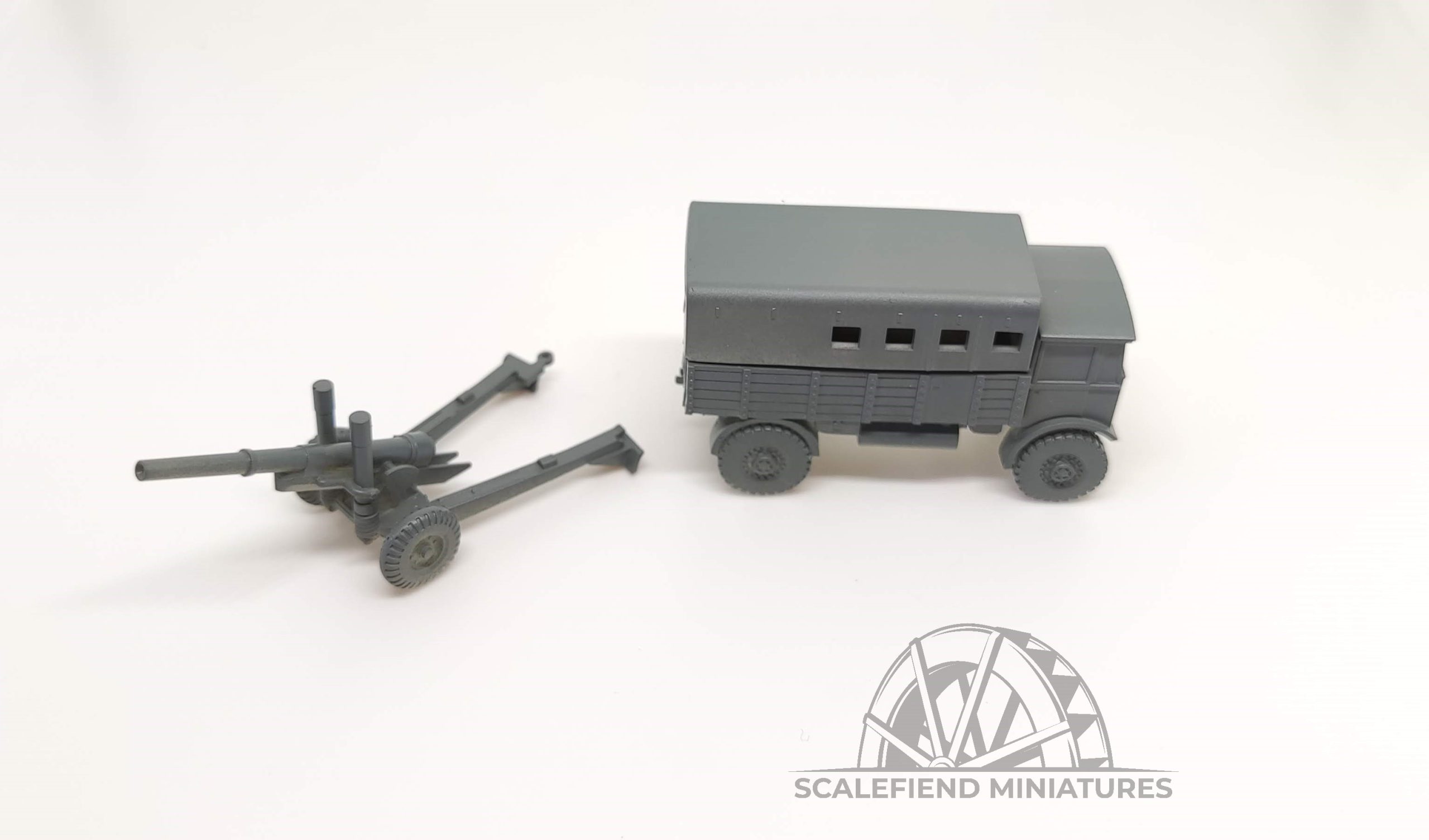 1/100 (15mm) ACE Matador & 5.5 inch howitzer image 2