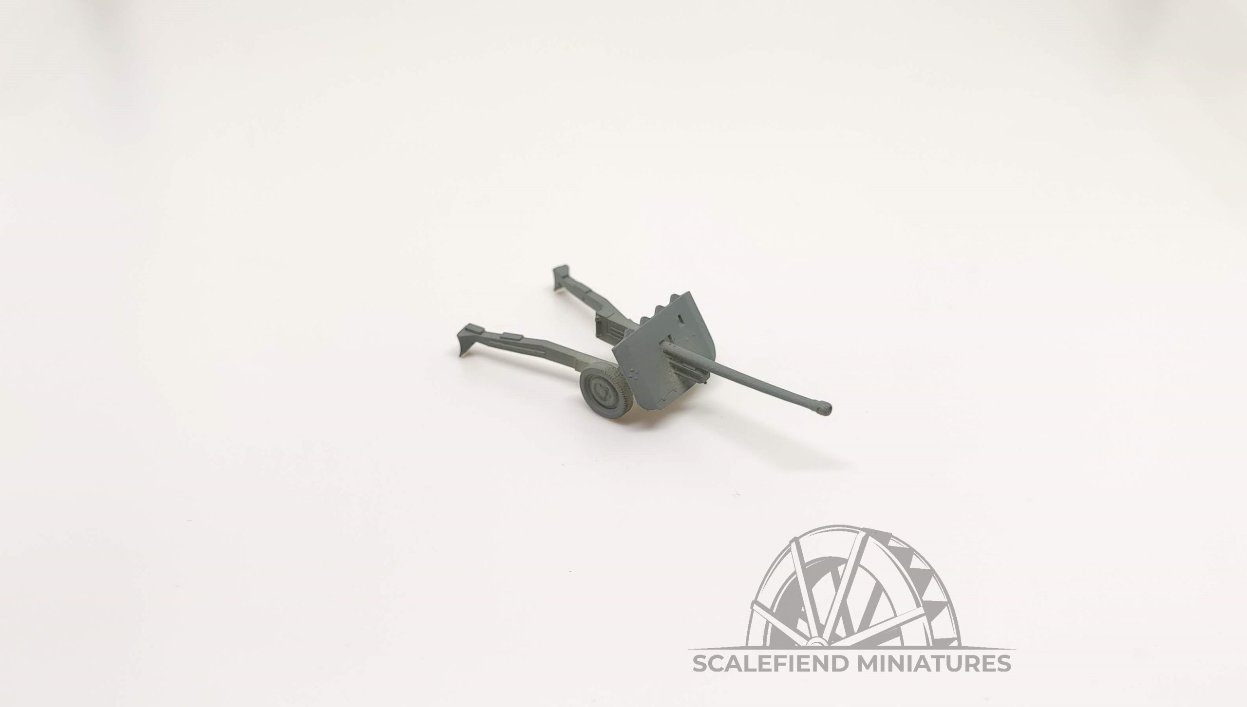 1/100 (15mm) British 17 pdr pounder anti tank gun with crew image 5