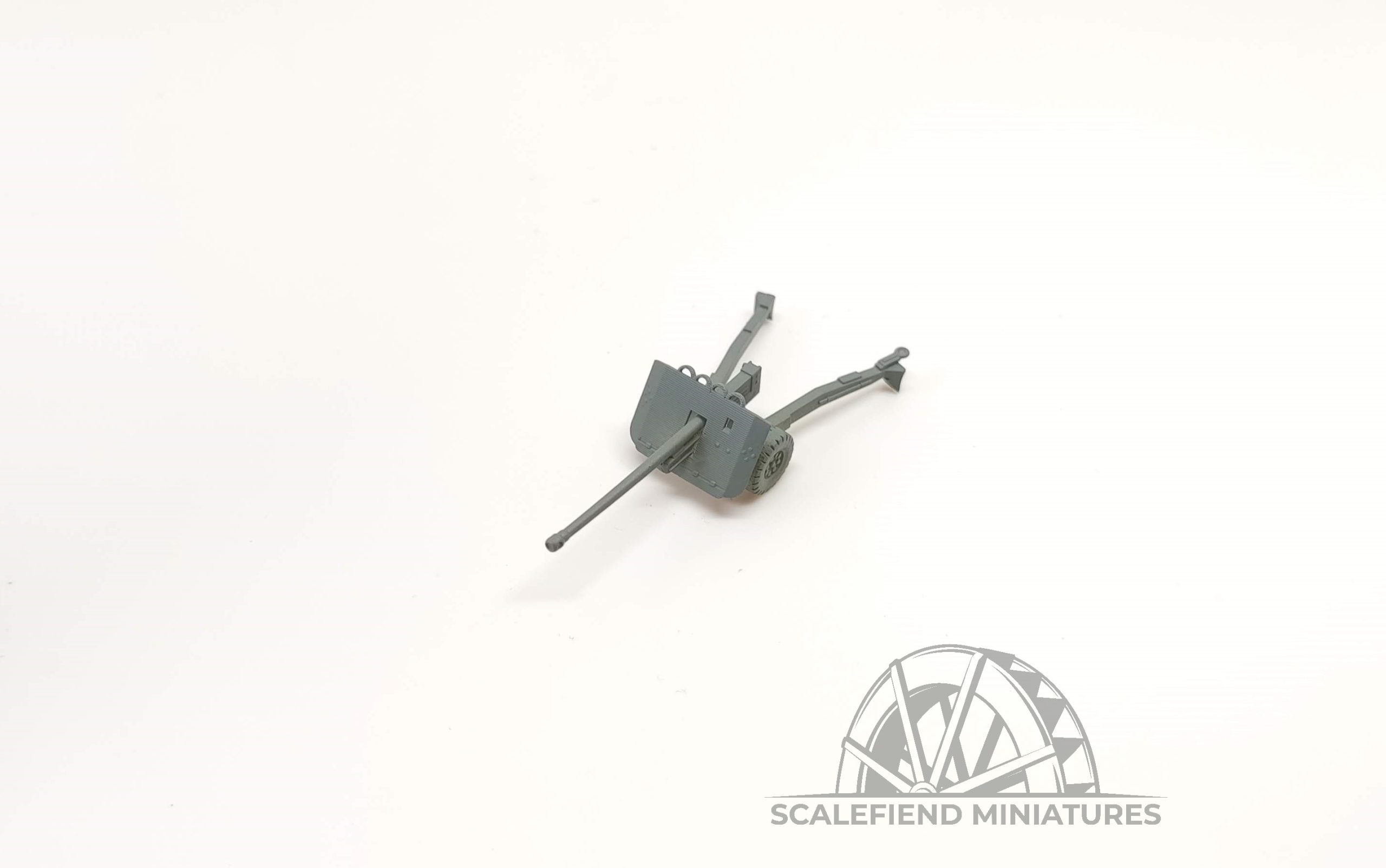 1/144 (12mm) British 17 pounder anti-tank gun image 1