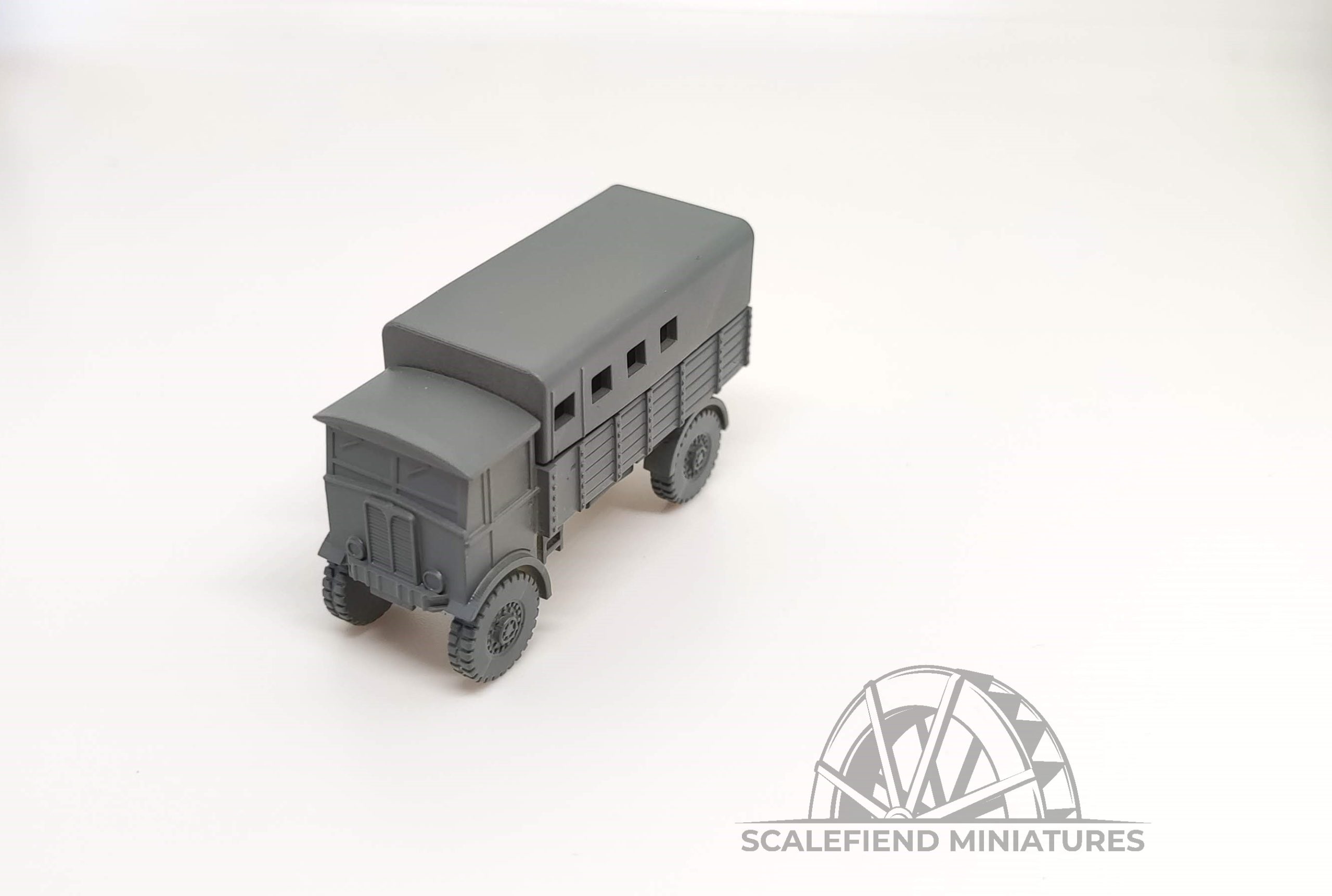 1/144 (12mm) British AEC Matador 4x4 Truck - removable tilt image 1