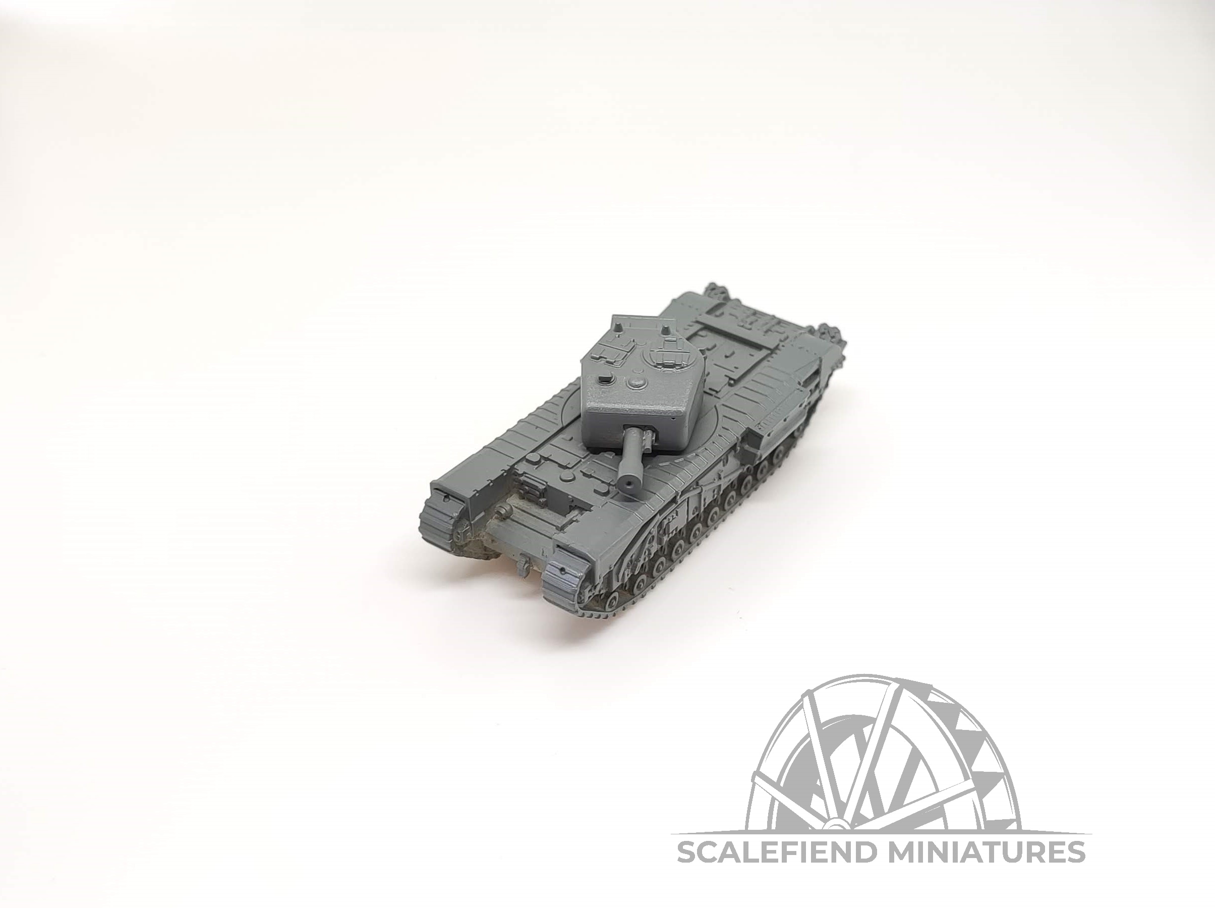 1/100 (15mm) British Churchill V tank 95mm image 3