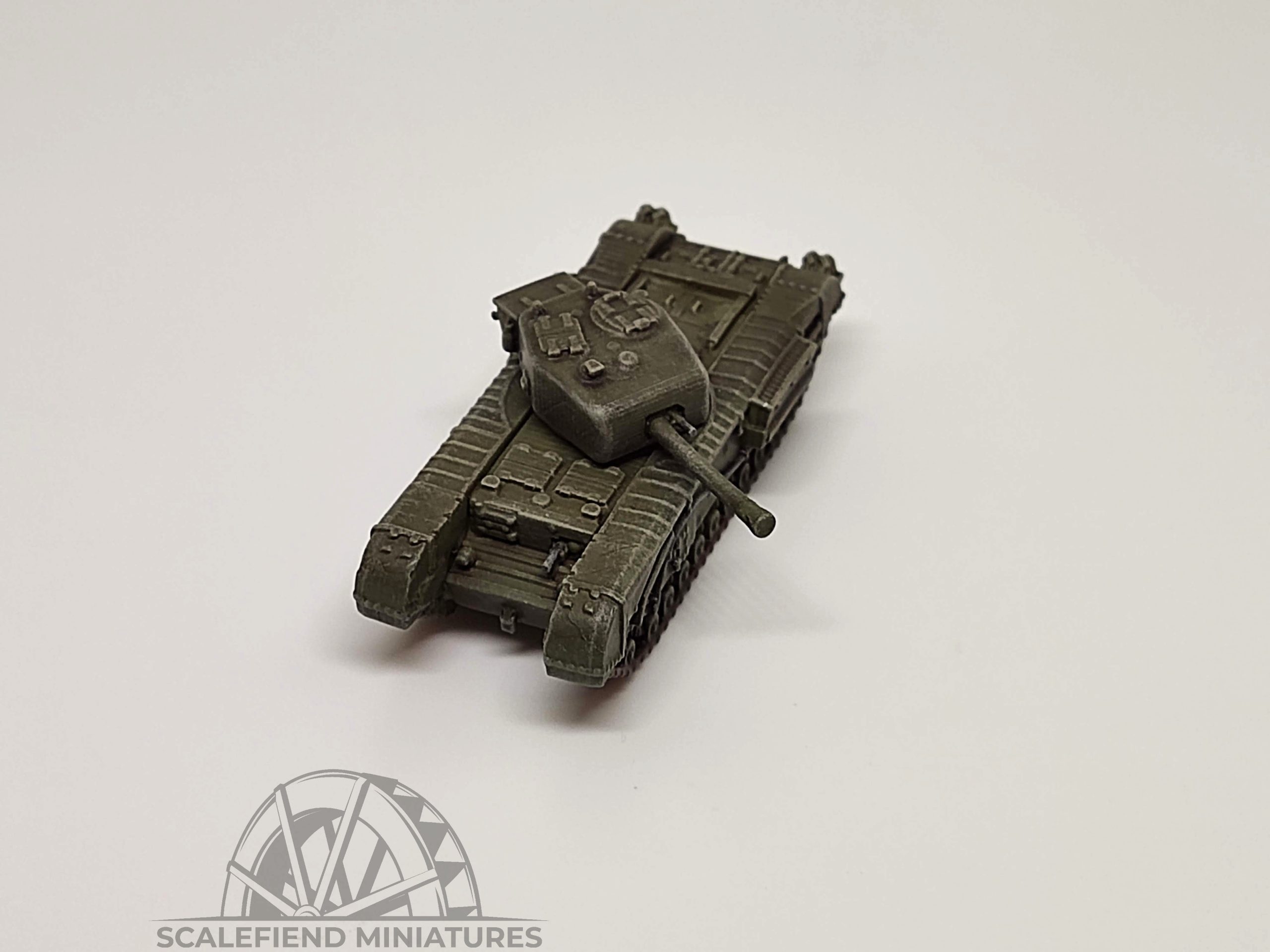 1/100 (15mm) British Churchill VI tank 75mm image 1