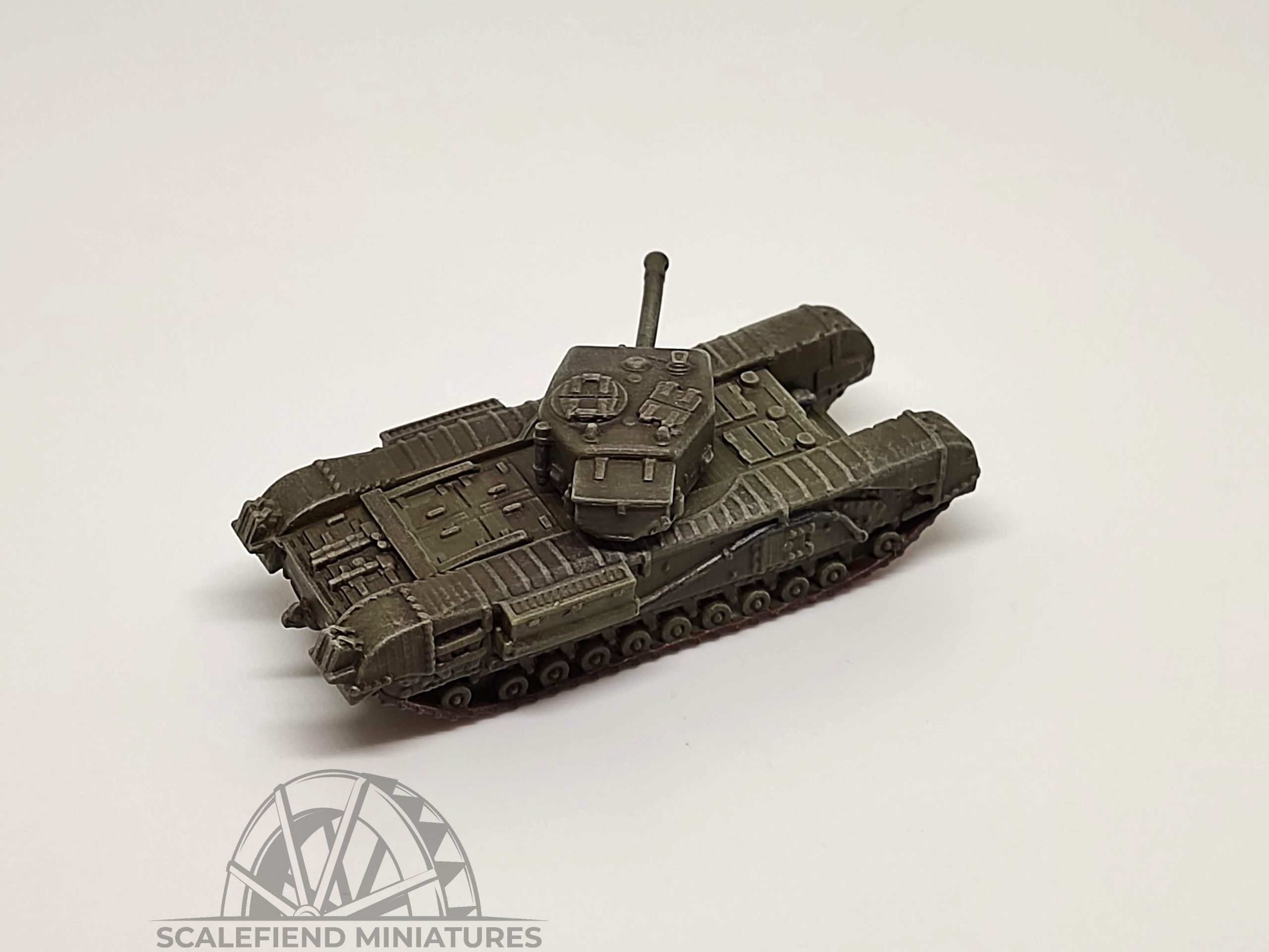 1/100 (15mm) British Churchill VI tank 75mm image 2