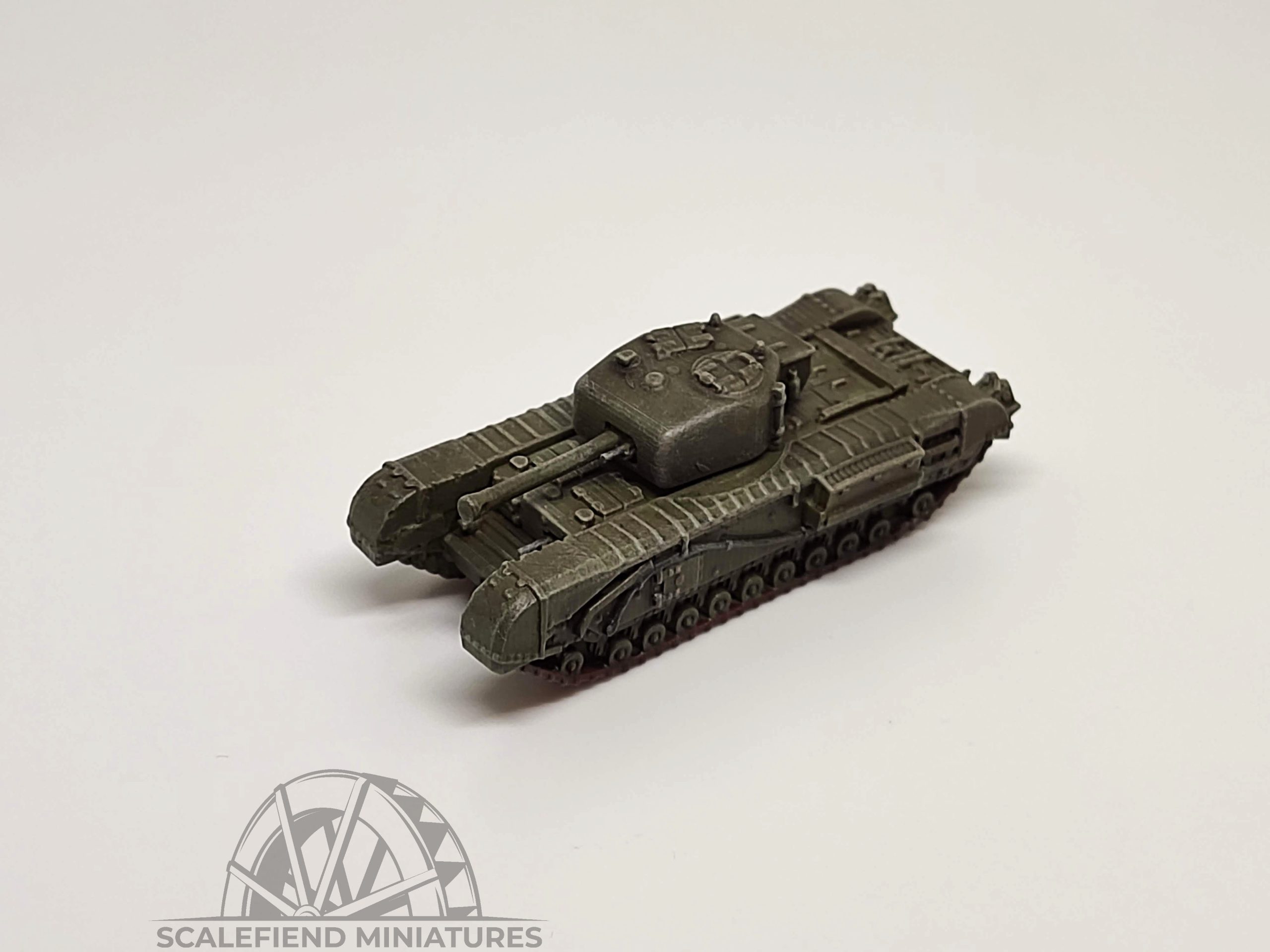 1/100 (15mm) British Churchill VI tank 75mm image 4