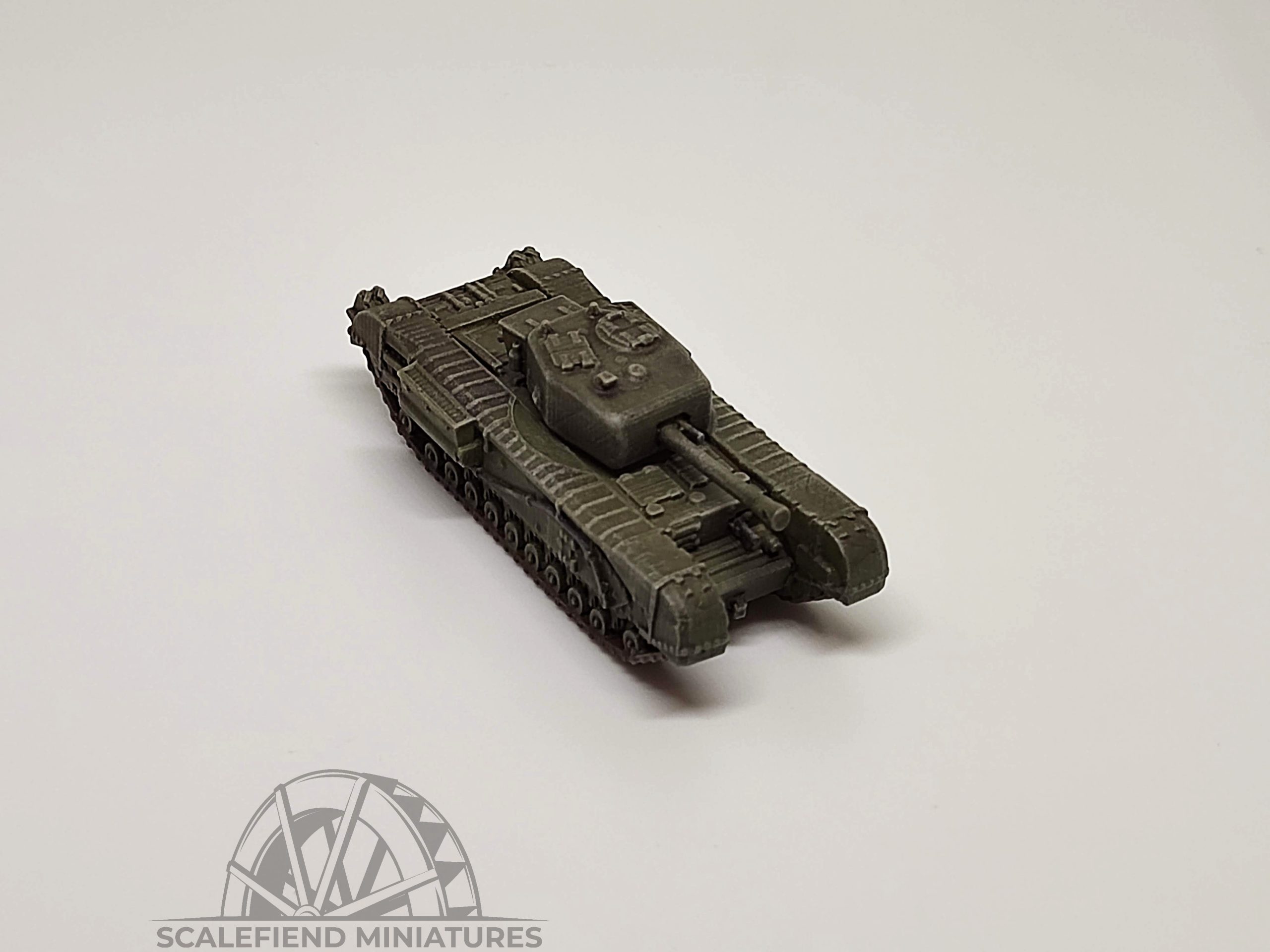 1/100 (15mm) British Churchill VI tank 75mm image 5