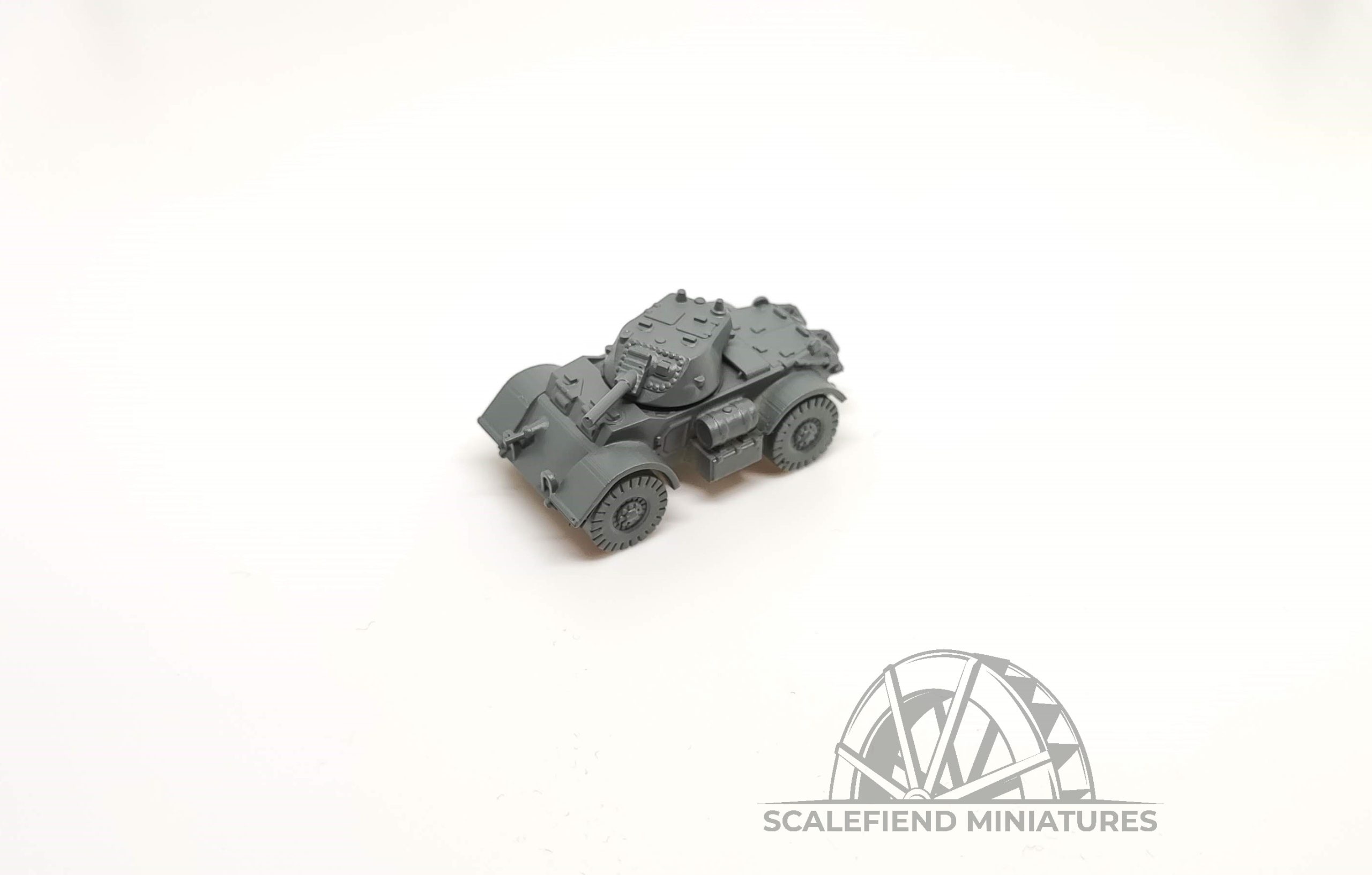 1/144 (12mm) British Staghound Mk I armoured scout car image 1