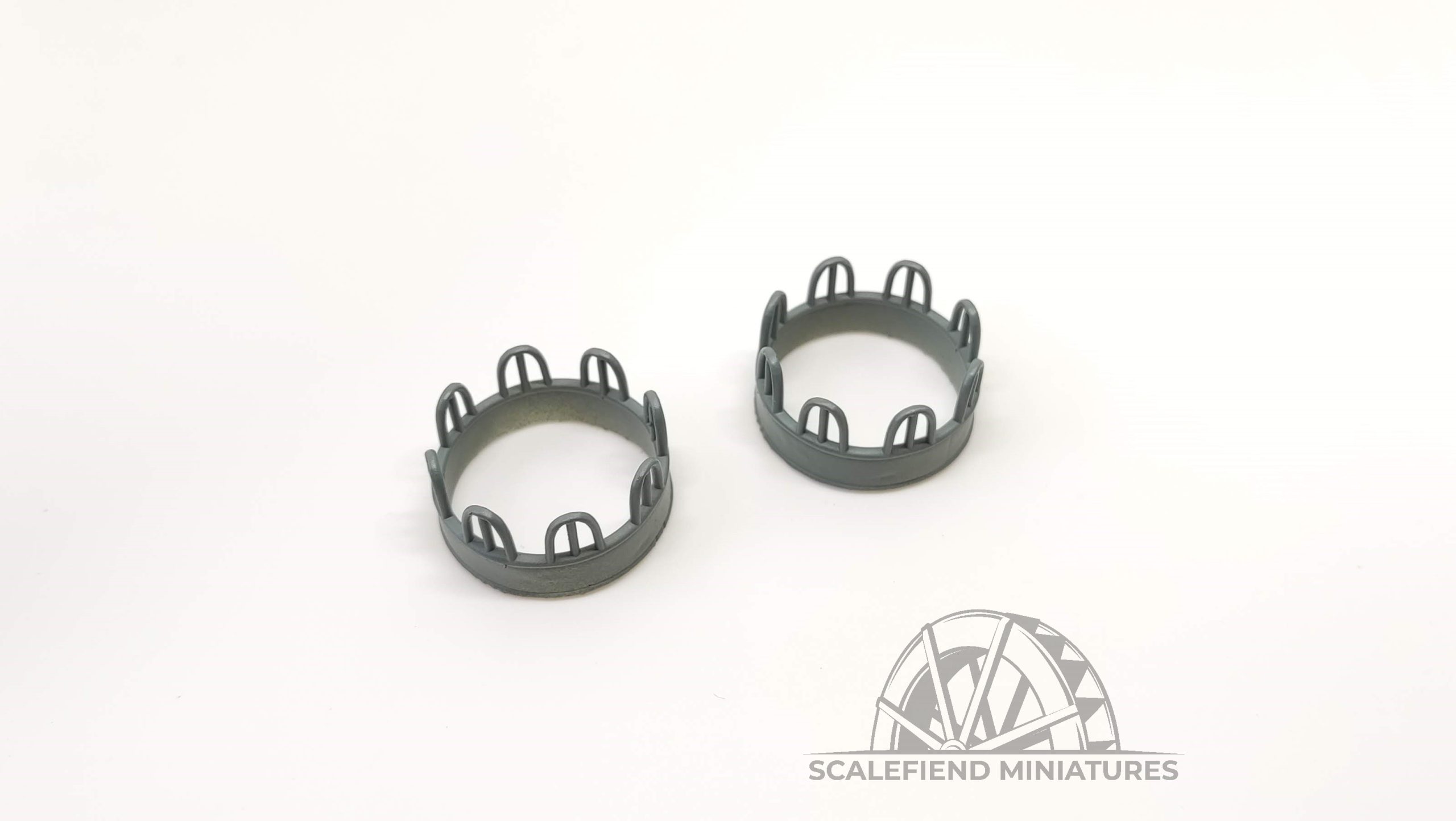 1/144 12mm Cattle Livestock feeders x2 image 2