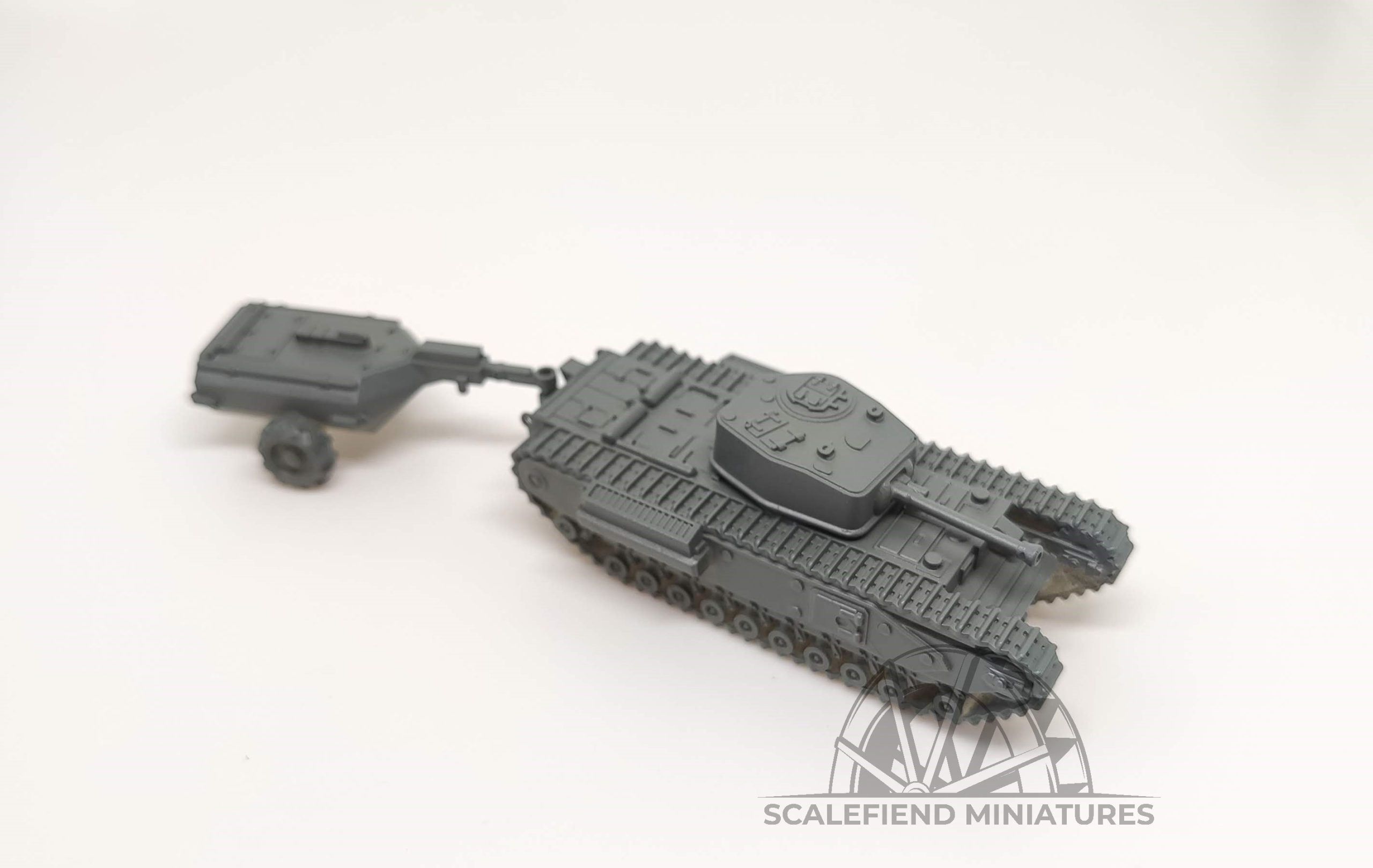1/144 (12mm) Churchill Crocodile flamethrower tank image 2