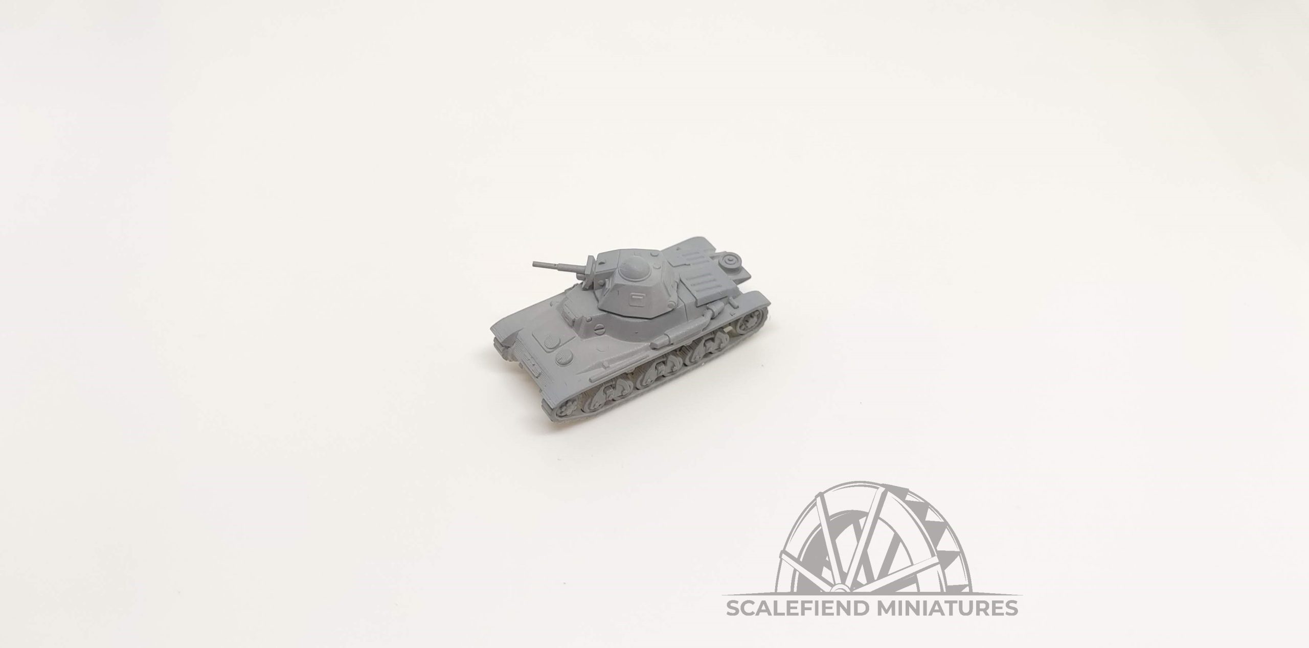 1/100 (15mm) French Hotchkiss H39 'Long' 37mm Tank image 1