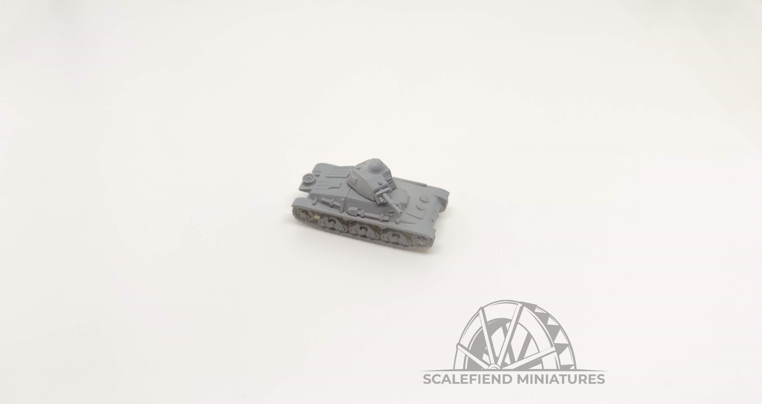 1/100 (15mm) French Hotchkiss H39 'Long' 37mm Tank image 2