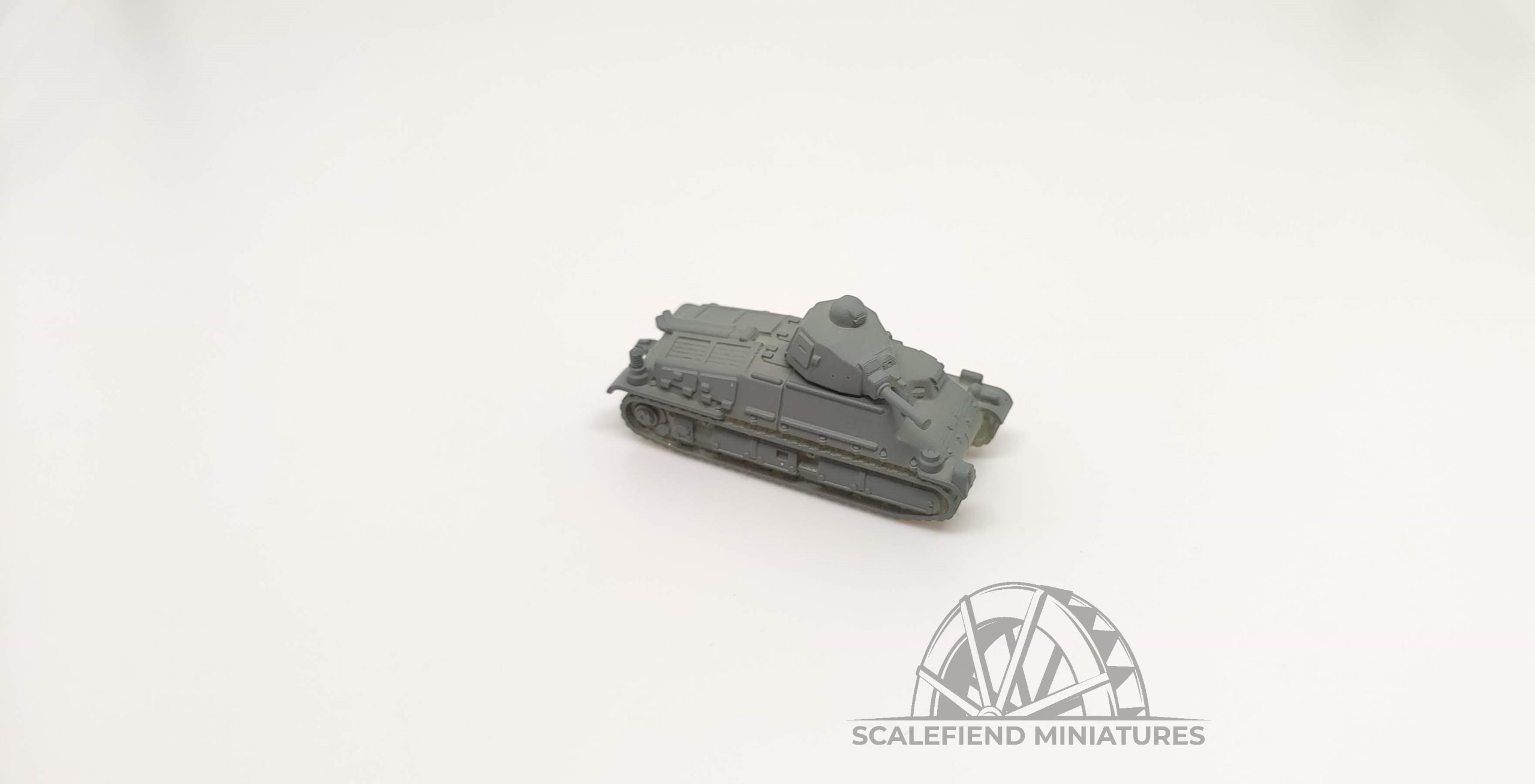 1/144 (12mm) French SOMUA S35 Tank image 2