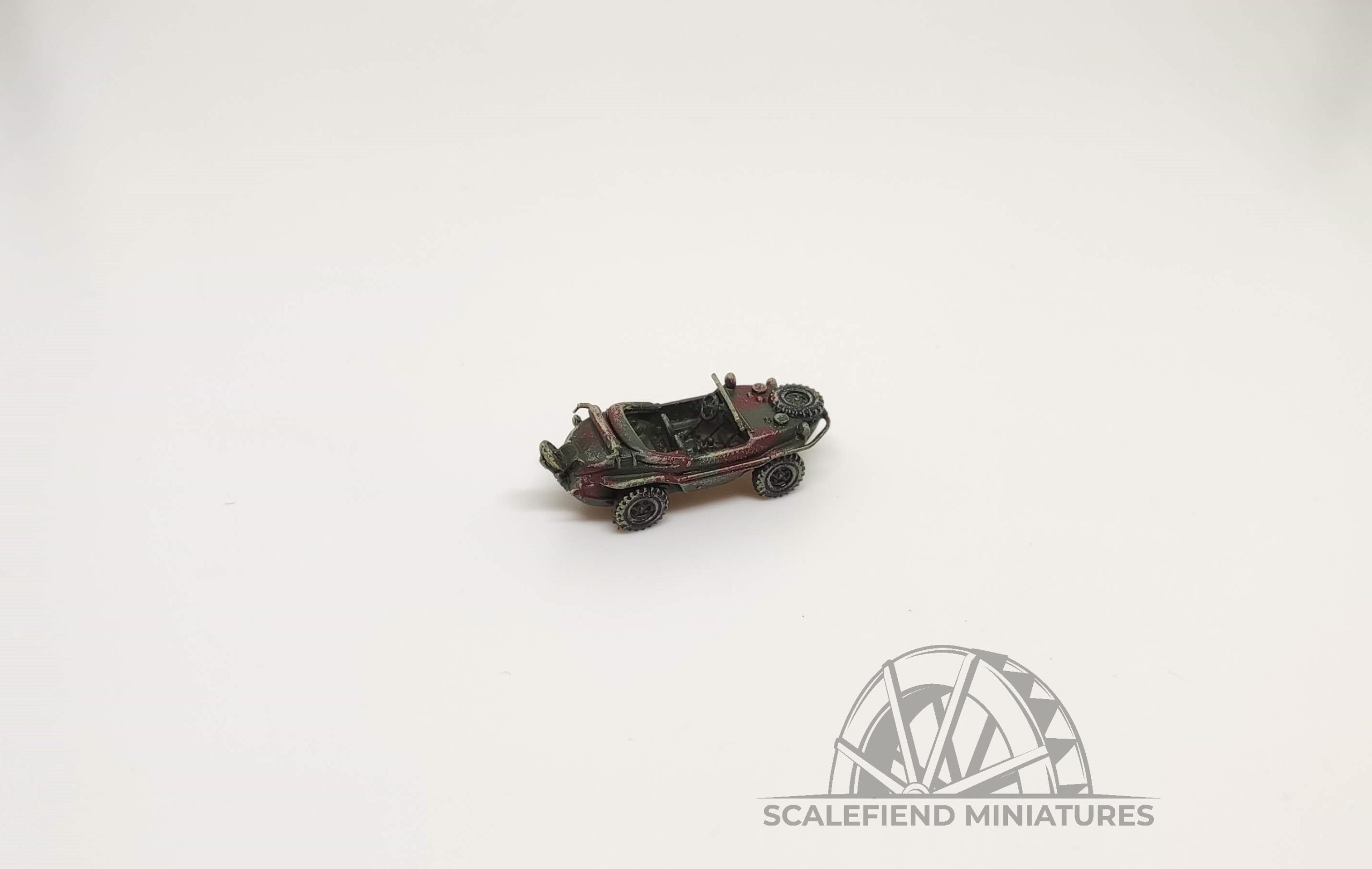 1/100 (15mm) German 1-100 Volkswagen Schwimmwagen x2 image 1