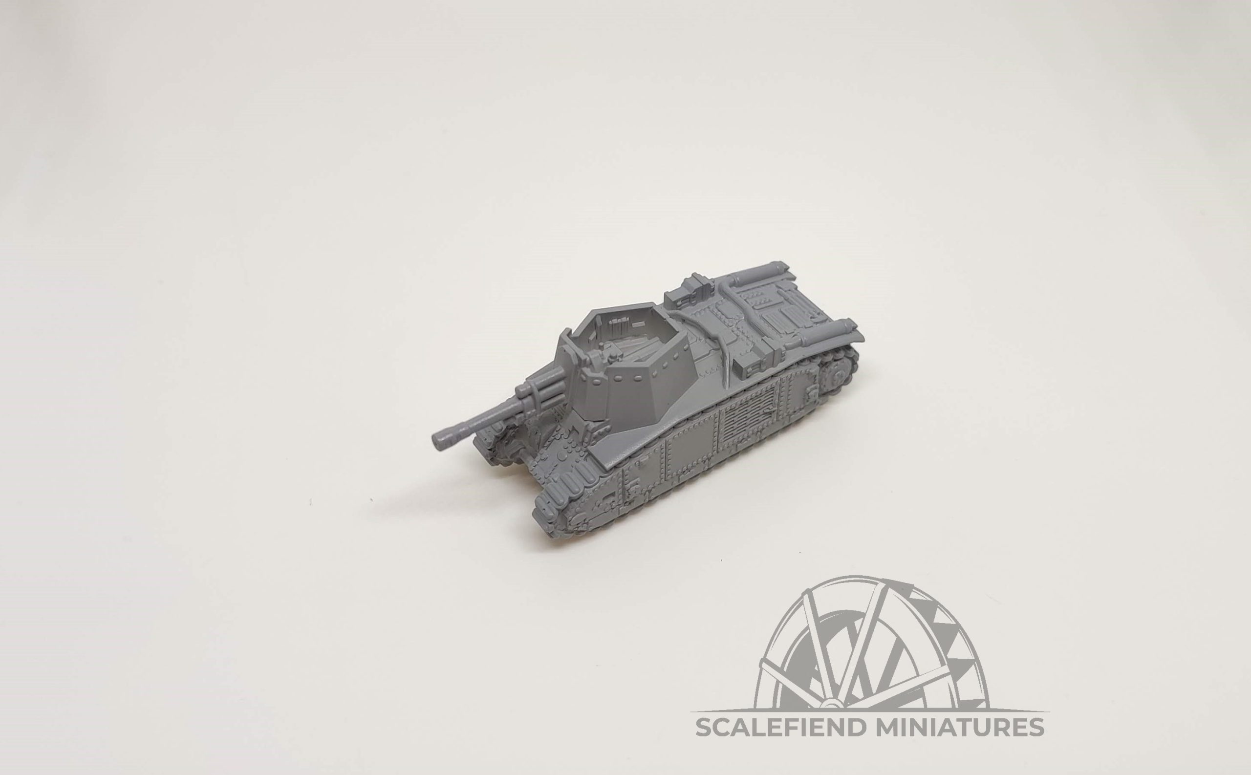 1/100 (15mm) German leFH18-3 auf GW B2-8 image 2