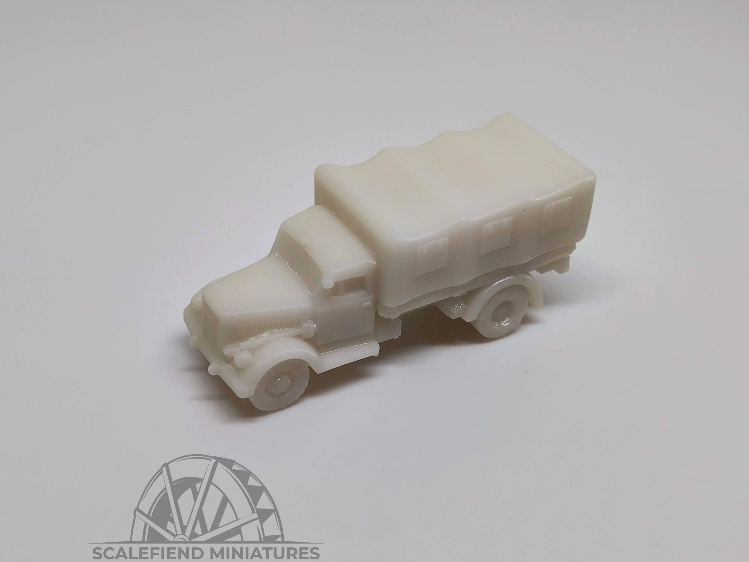 1/144 (12mm) German Opel Blitz Truck with tilt raised image 2