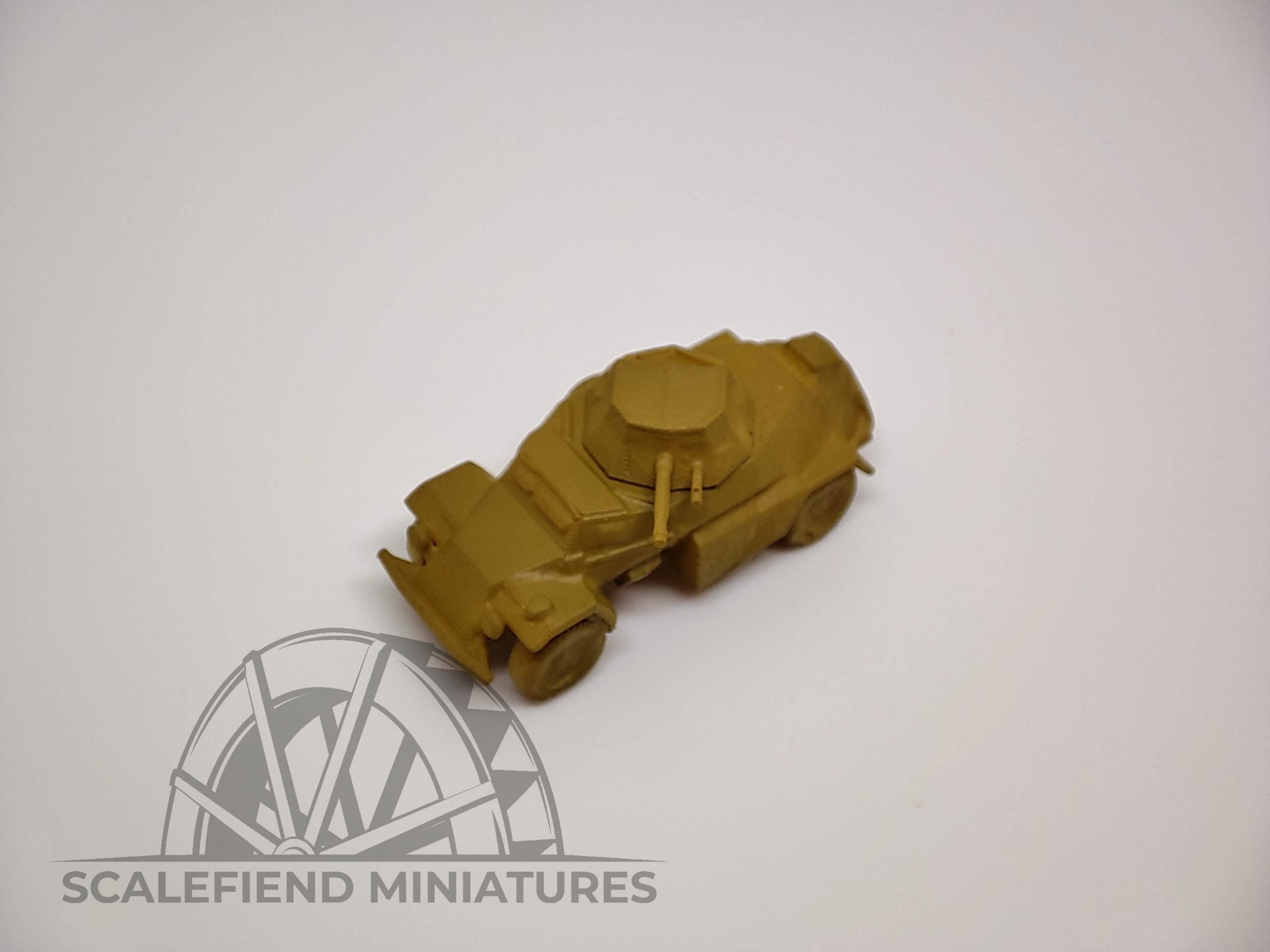 1/100 (15mm) German SdKfz 222 armoured car x2 image 2