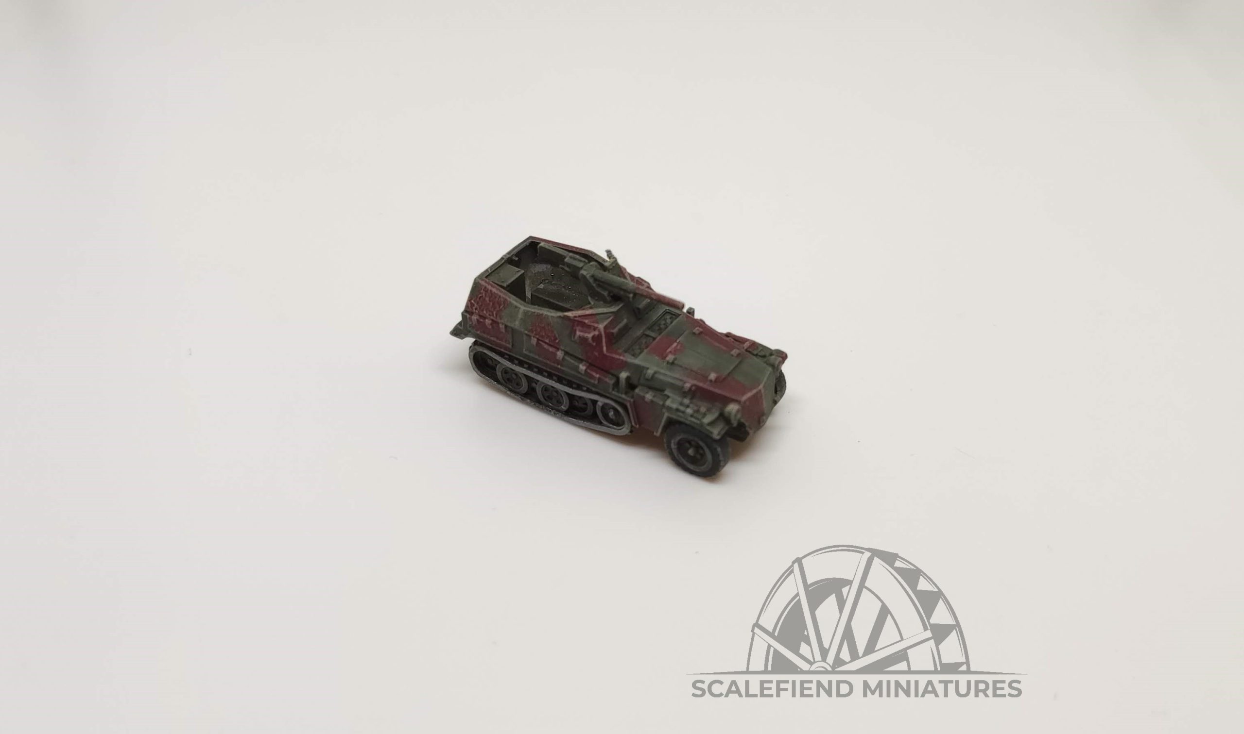 1/144 (12mm) German SDKFZ 250 A10 37mm half-track image 2
