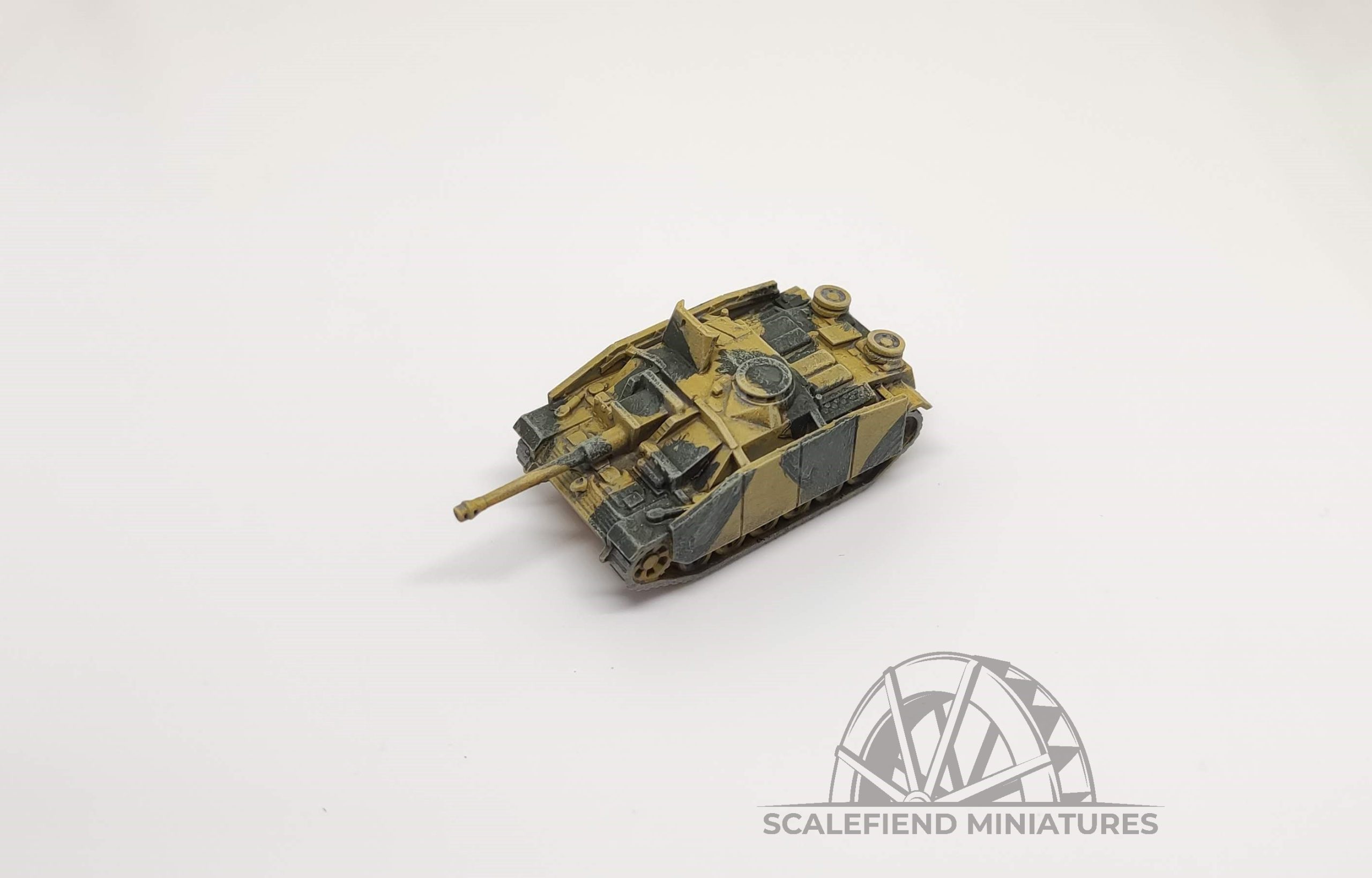 1/144 (12mm) German Stug III G with side skirts image 1