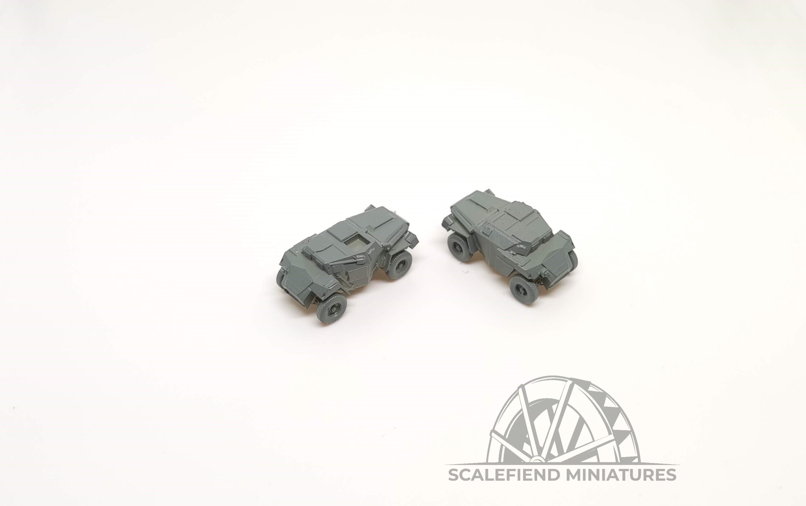 1/144 (12mm) Humber scout car x2 image 1