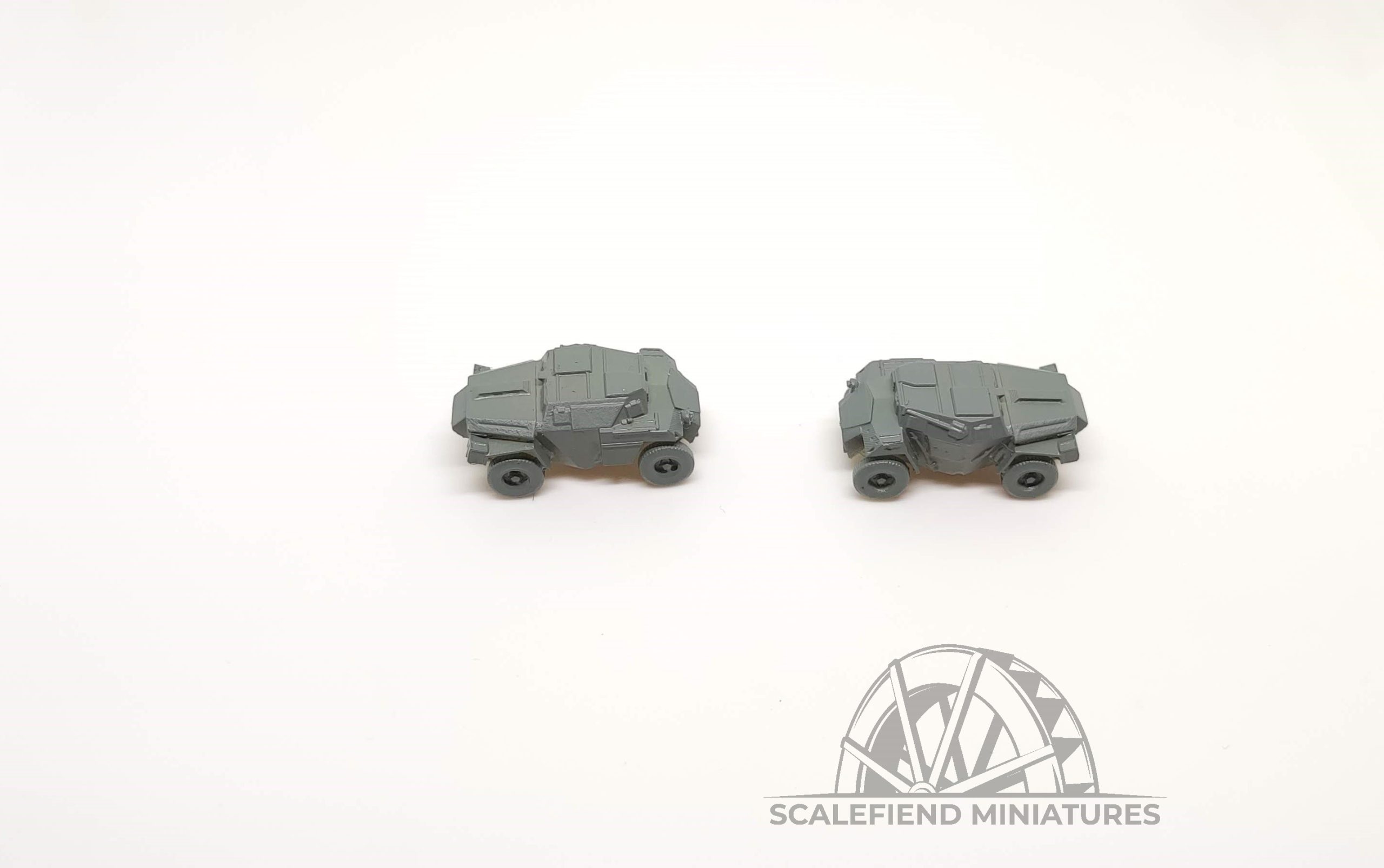 1/144 (12mm) Humber scout car x2 image 2