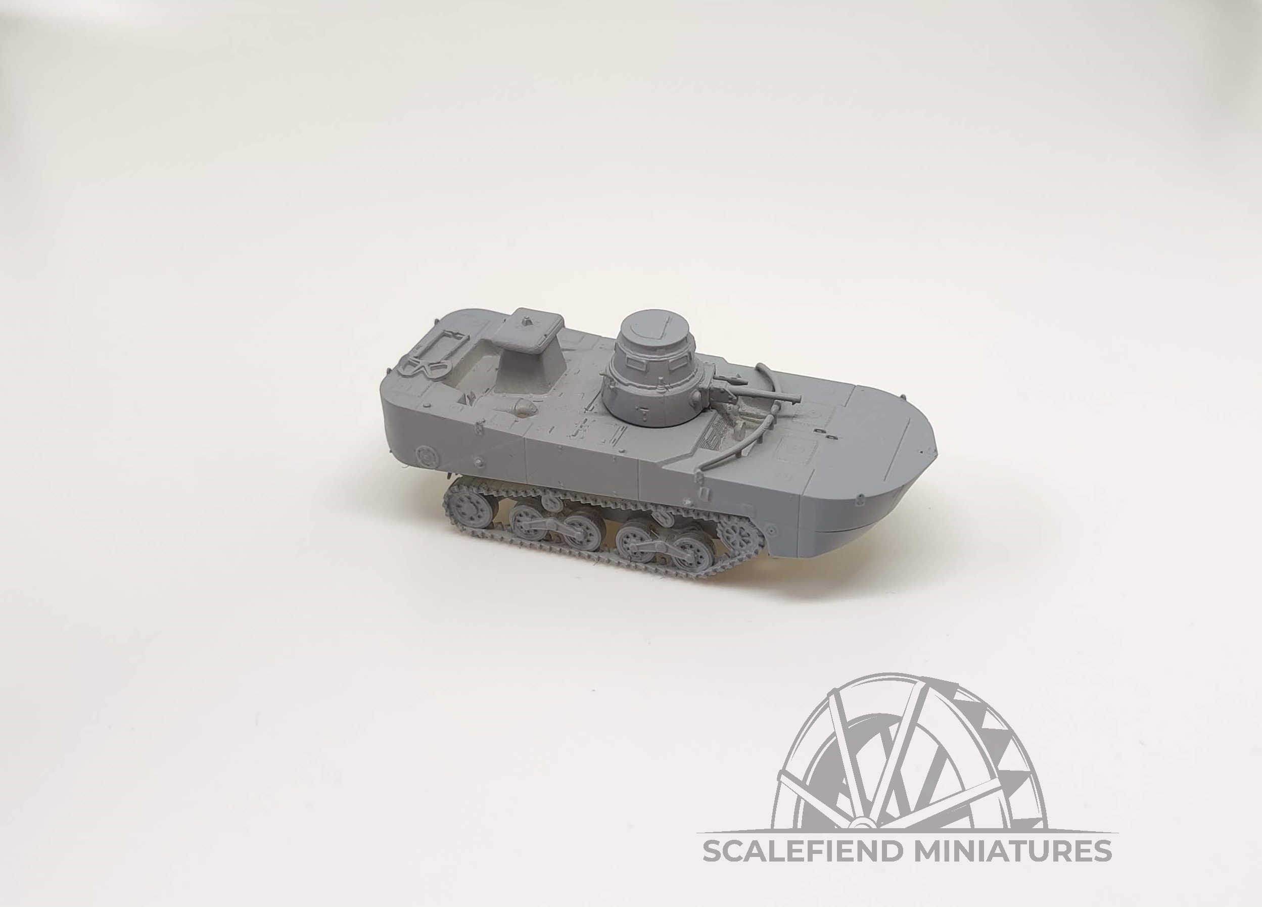1/100 (15mm) Japanese Type 2 Ka Mi amphibious tank image 1