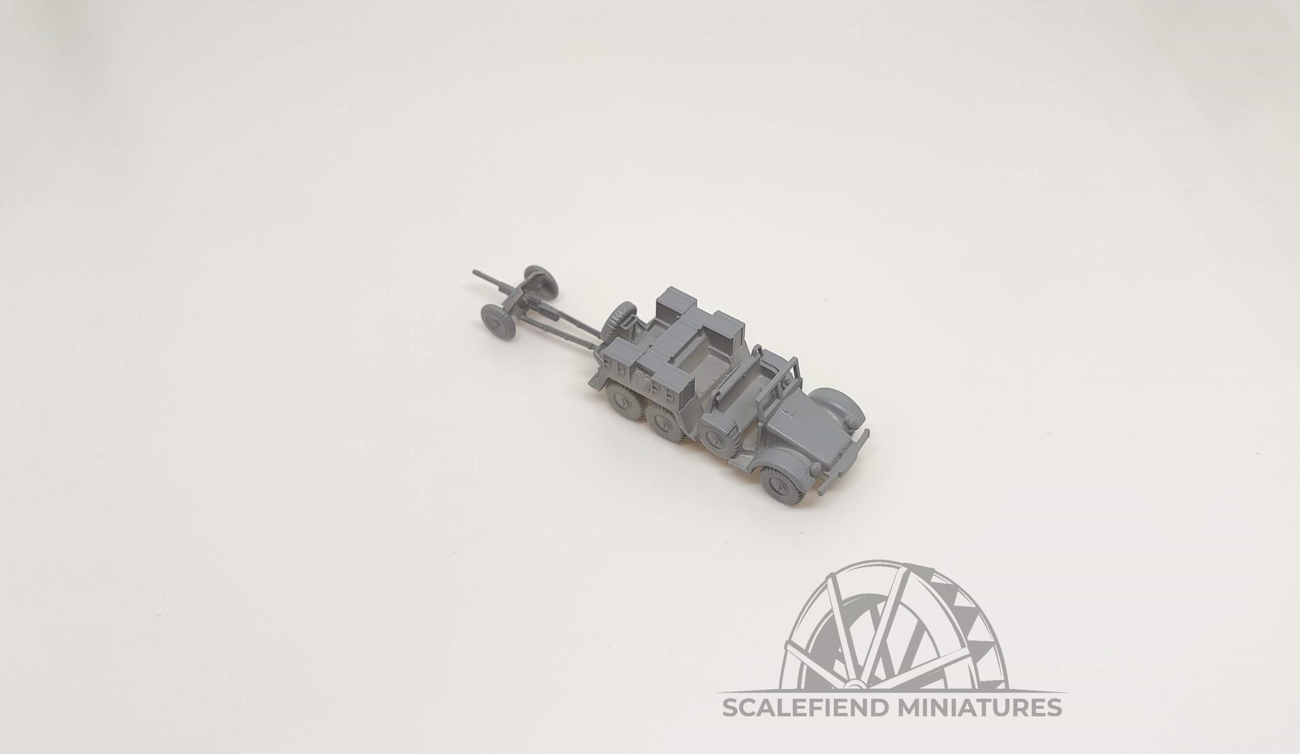 1/100 (15mm) Krupp Protze KFZ 69 - Pak 36 tow image 2