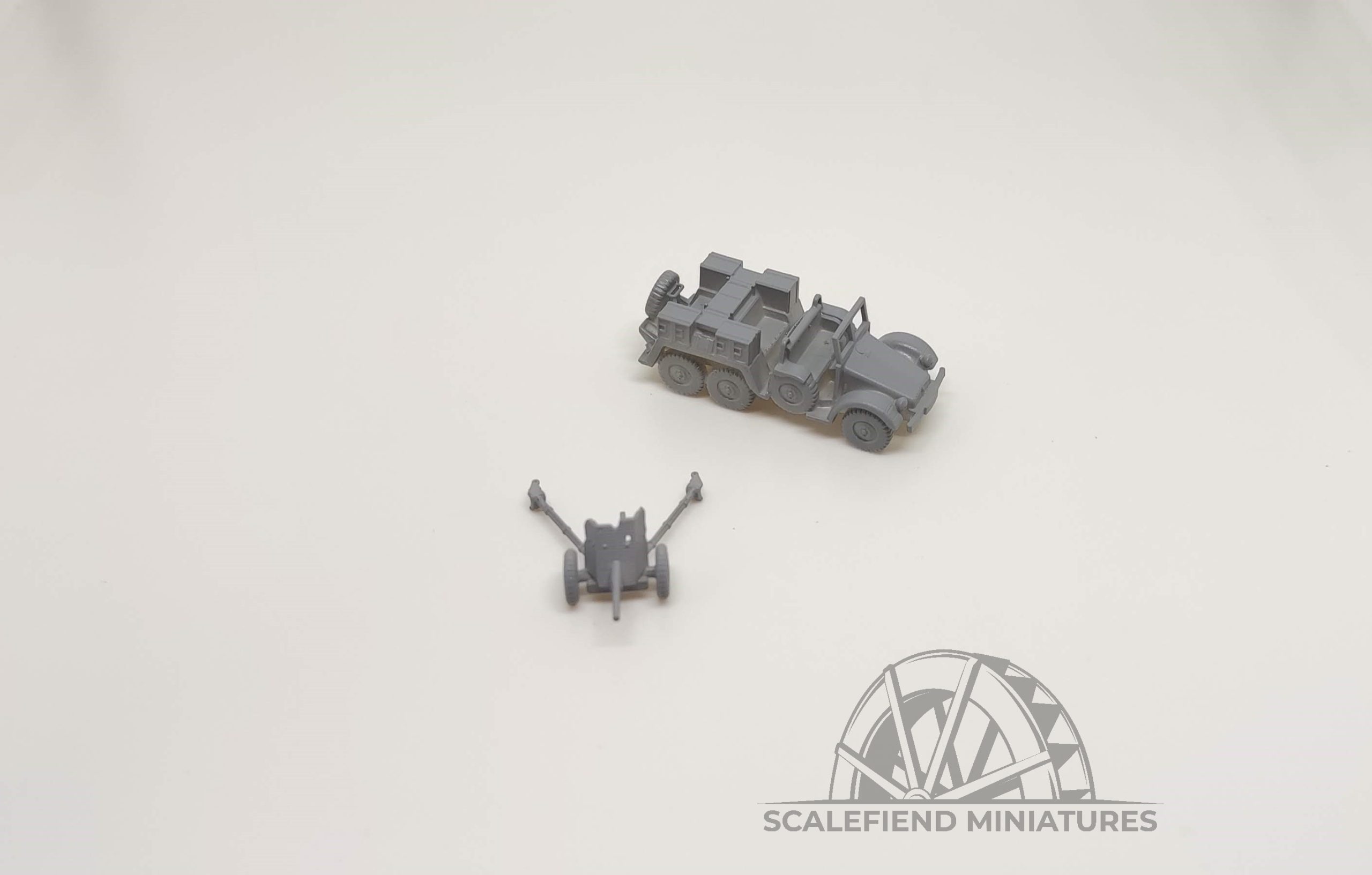 1/100 (15mm) Krupp Protze KFZ 69 - Pak 36 tow image 3