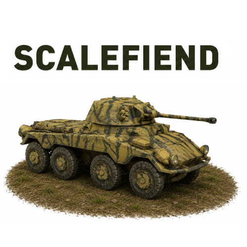 1/144 (12mm) SdKfz 234 Puma scout vehicle image 1