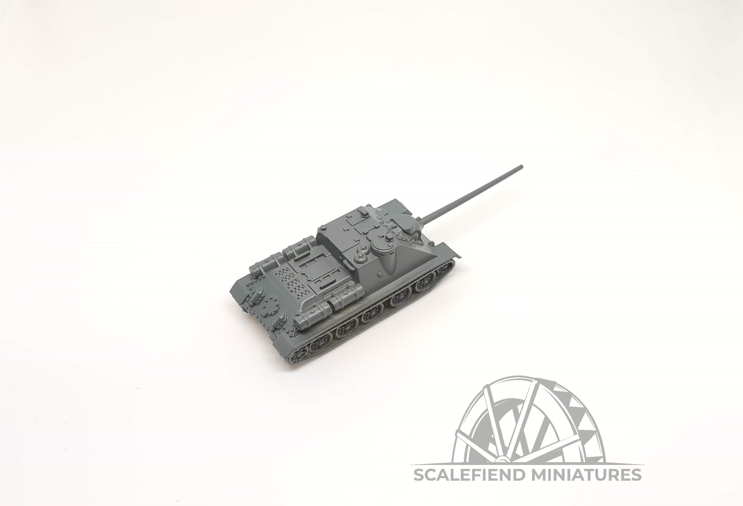 1/144 (12mm) Soviet SU-100 tank destroyer image 3